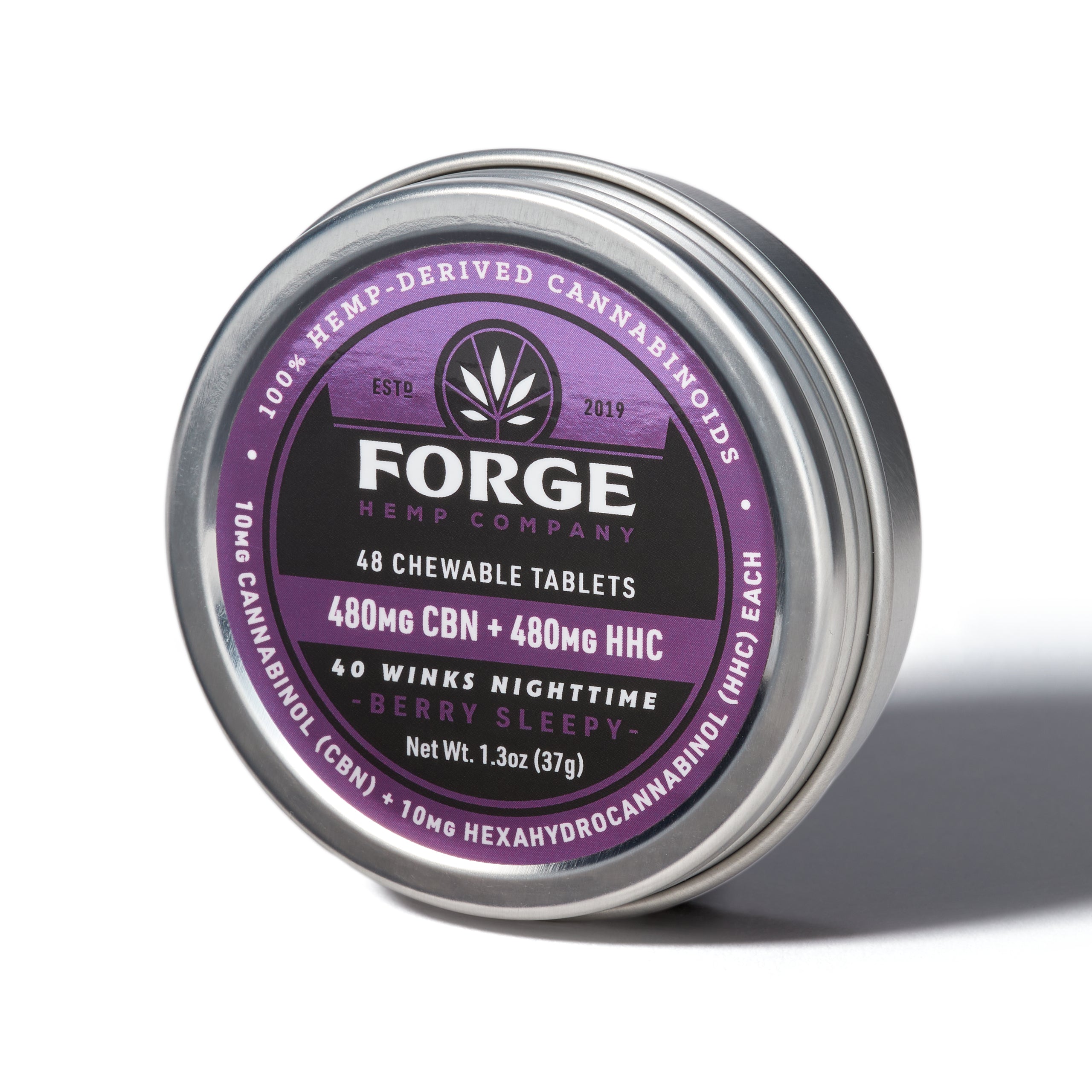 Full Spectrum CBD Chewable Tablets – Açaí Berry
