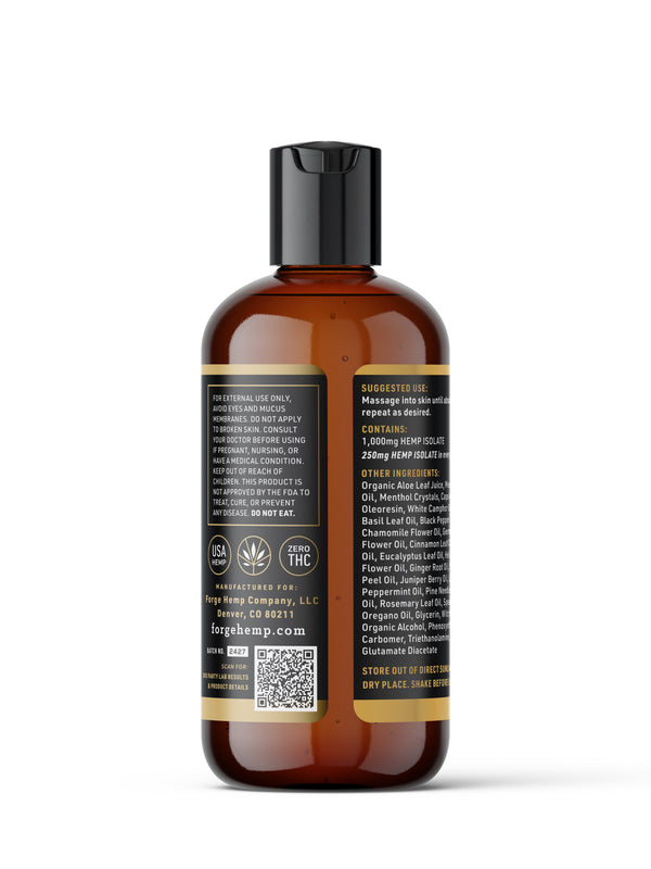Muscle Gel – 1000mg Hemp Isolate