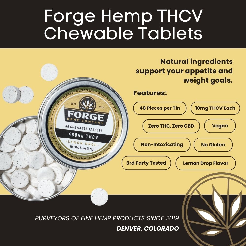 THCV Chewable Tablets – Lemon Drop
