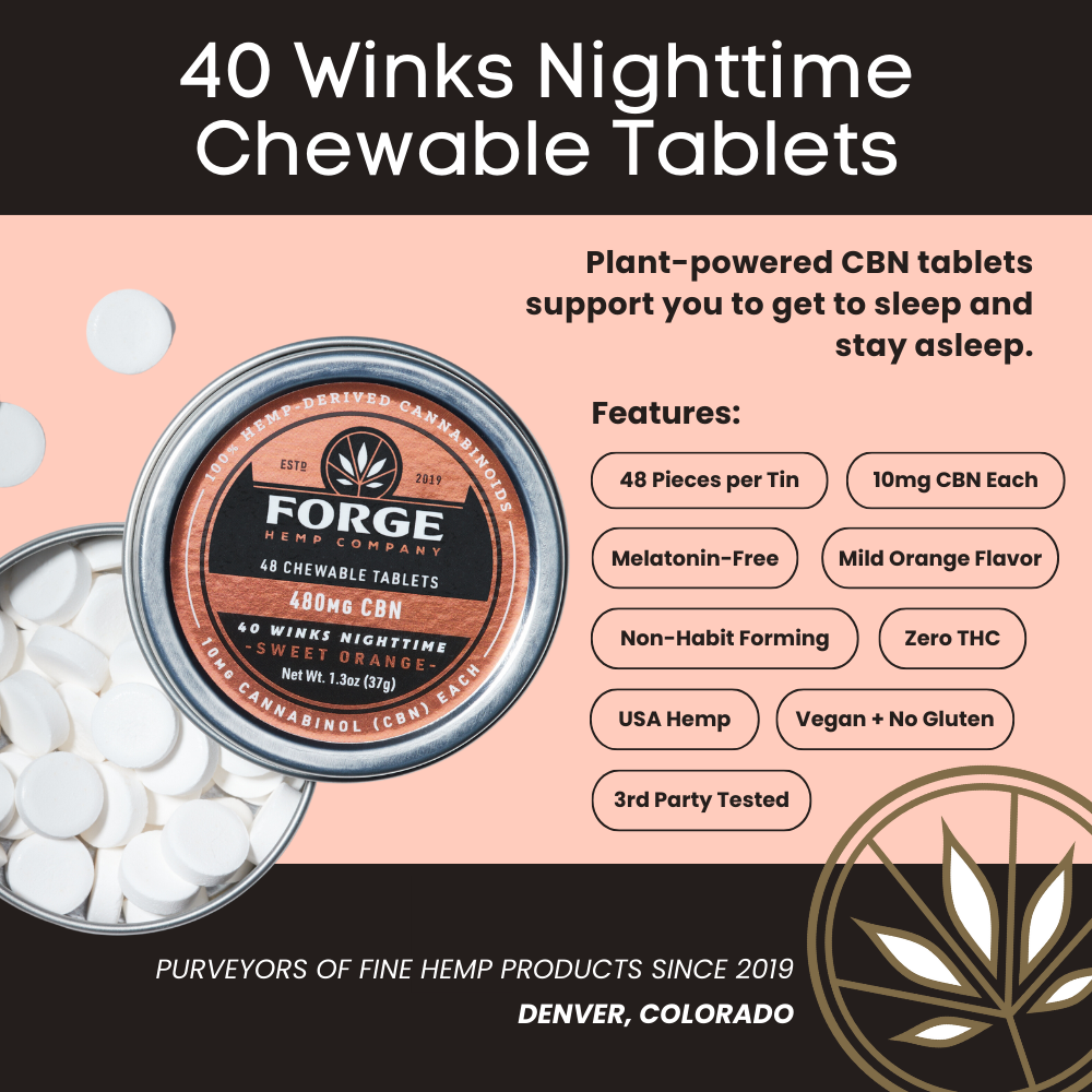 CBN Chewable Tablets – Sweet Orange
