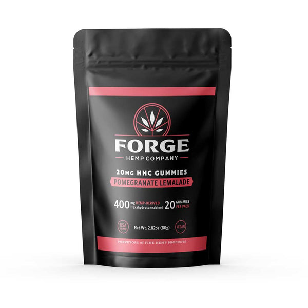20-Piece HHC Gummies (400mg), Pomegranate Lemonade