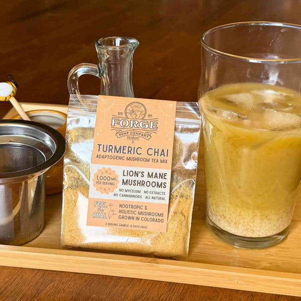 Lion's Mane Turmeric Chai Sample | 4 Servings