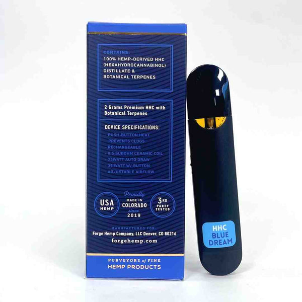 2g HHC Disposable / Rechargeable Cartridge with Blue Dream Botanical Terpenes