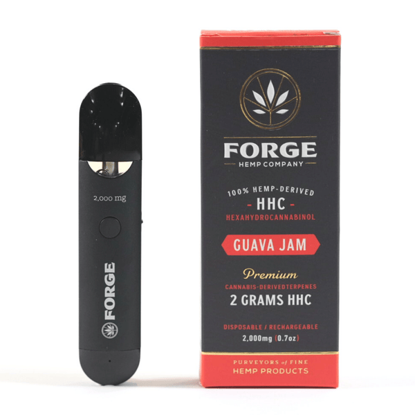 2g HHC Disposable / Rechargeable Cartridge with Guava Jam Strain Terpenes