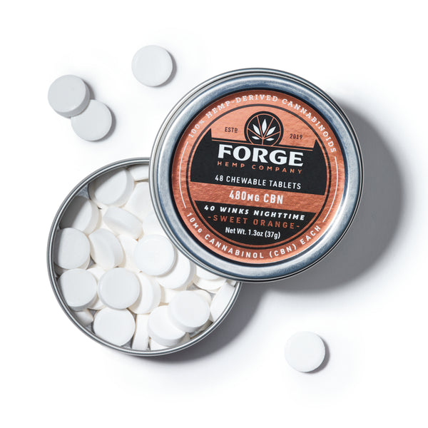 CBN Chewable Tablets – Sweet Orange