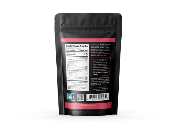 20-Piece HHC Gummies (400mg), Pomegranate Lemalade