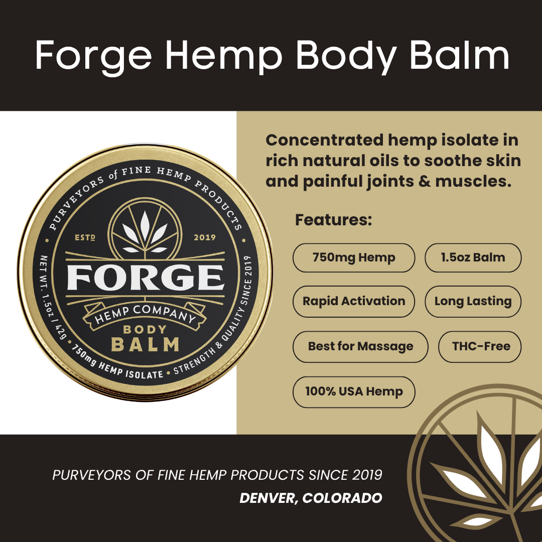 Body Balm – 750mg Hemp Isolate