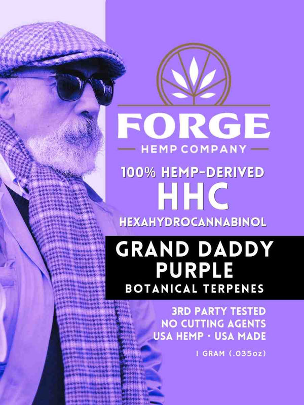 HHC 510 Cartridge with Grand Daddy Purple Botanical Terpenes