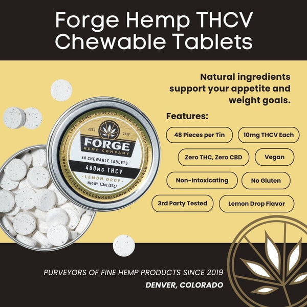 THCV Chewable Tablets – Lemon Drop