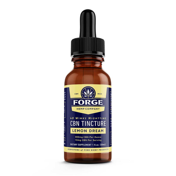 40 Winks Nighttime CBN Tincture – Lemon Dream – 1oz