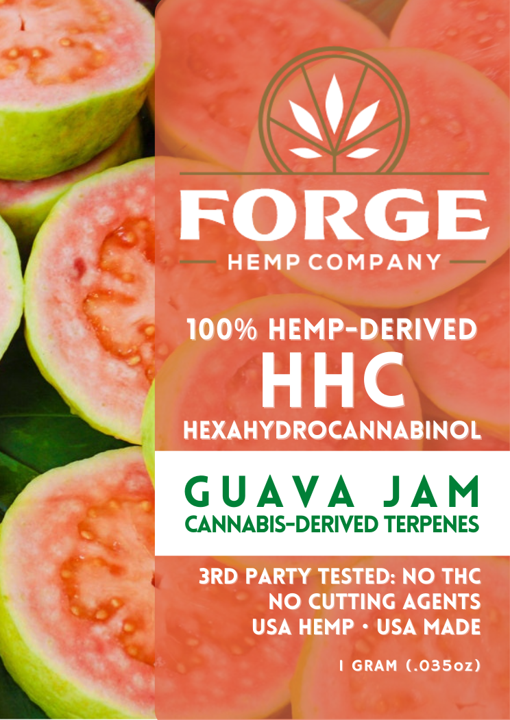 1 GRAM HHC with Guava Jam Terpenes