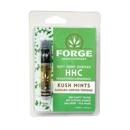 HHC Cartridge with Kush Mints Strain Terpenes